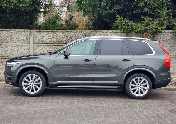 Volvo XC 90 cena 156900 przebieg: 82218, rok produkcji 2017 z Myślenice małe 631